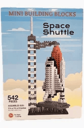 Mini Building Blocks - Space Shuttle - Shelburne Country Store