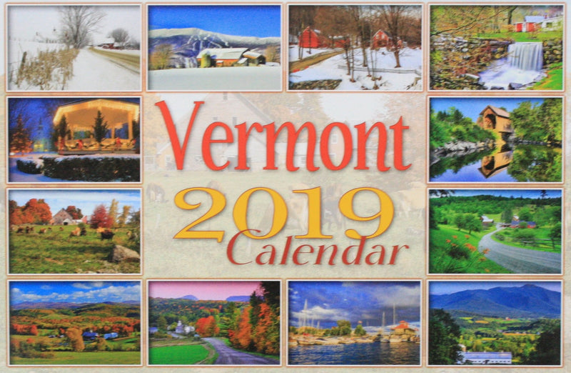 2019 Scenic Vermont Calendar - Shelburne Country Store