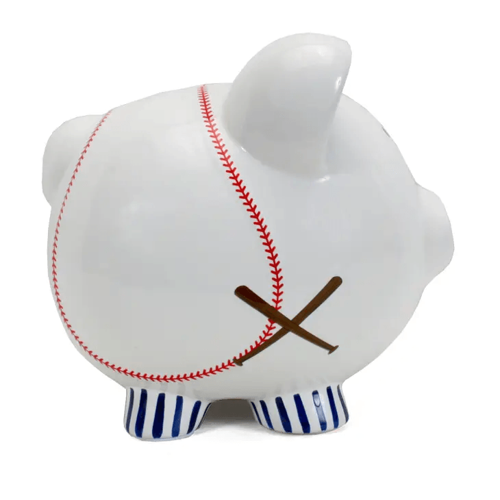 Baseball Pig Bank - Shelburne Country Store