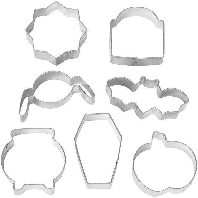 Halloween 7 piece Metal Cookie Cutter Set - Shelburne Country Store