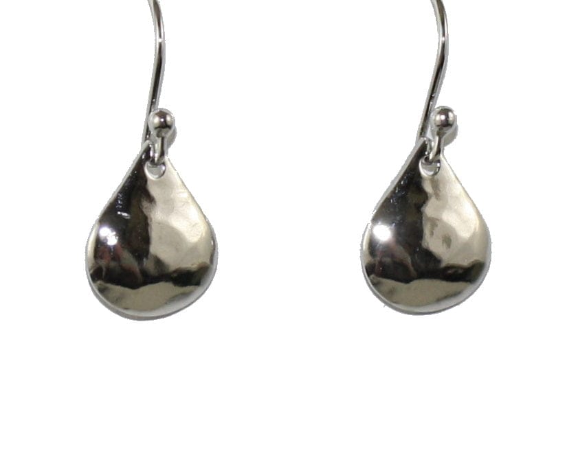 Hammered Teardrop Earrings - Shelburne Country Store