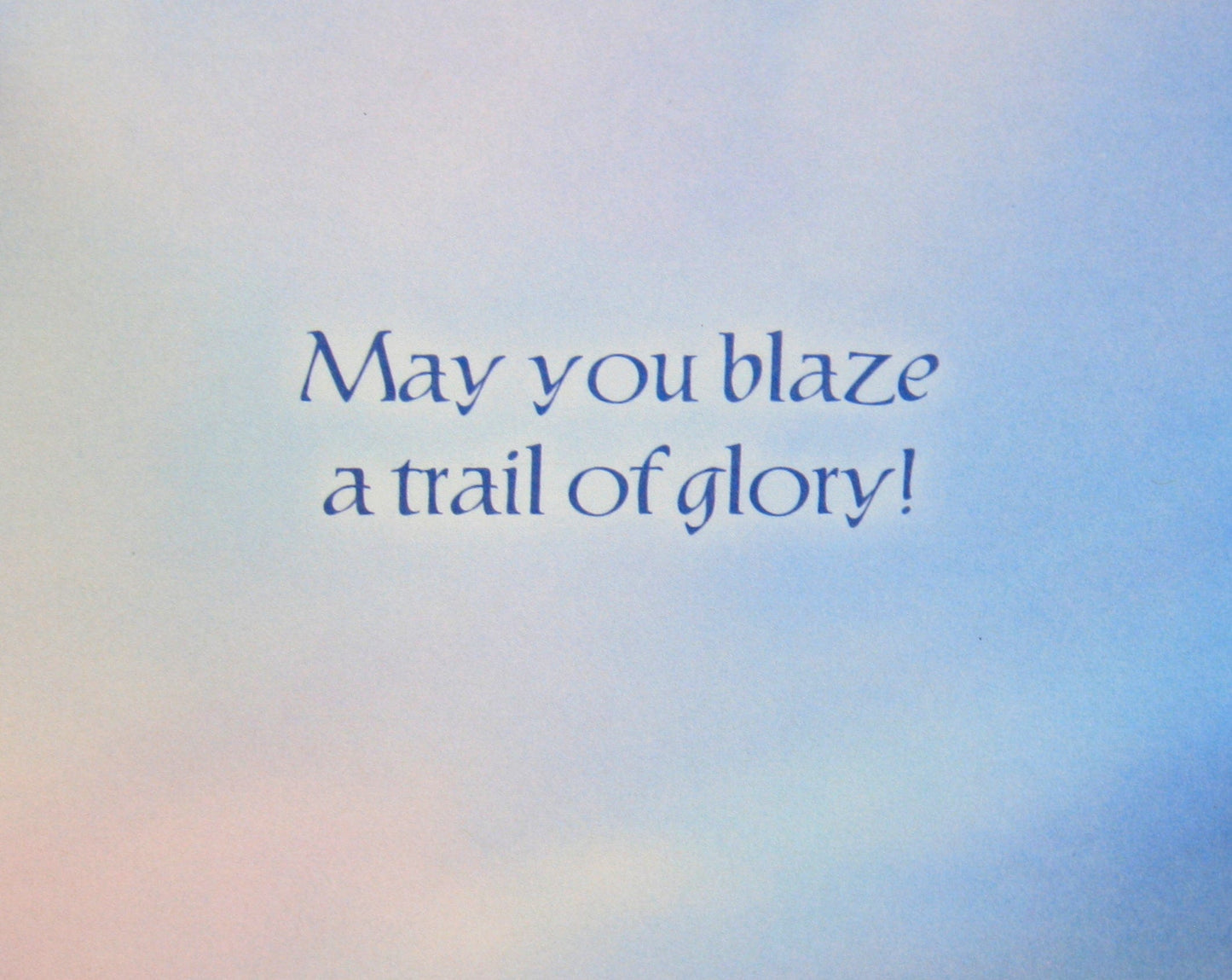 Greeting Card With Removable Magnet - Leave A Trail - Shelburne Country Store