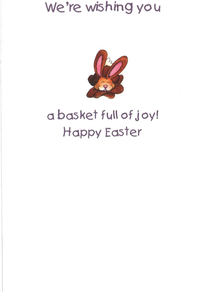 Easter Card - A Basket Full Of Joy - Shelburne Country Store