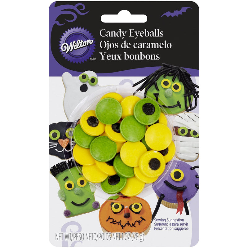 Wilton Halloween Spooky Candy Eyeballs - 1 oz - Shelburne Country Store