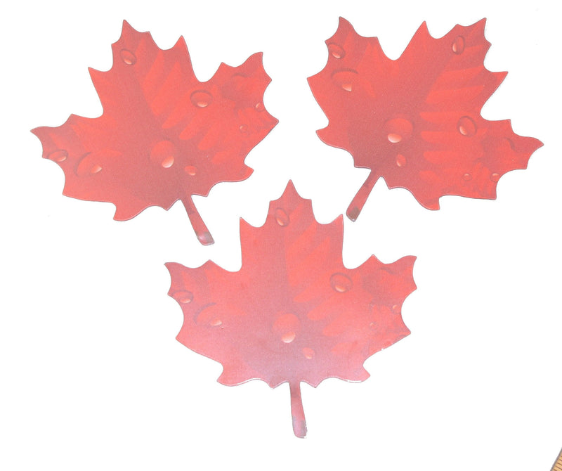 Collection of Red Maple Leaves Magnet - Shelburne Country Store