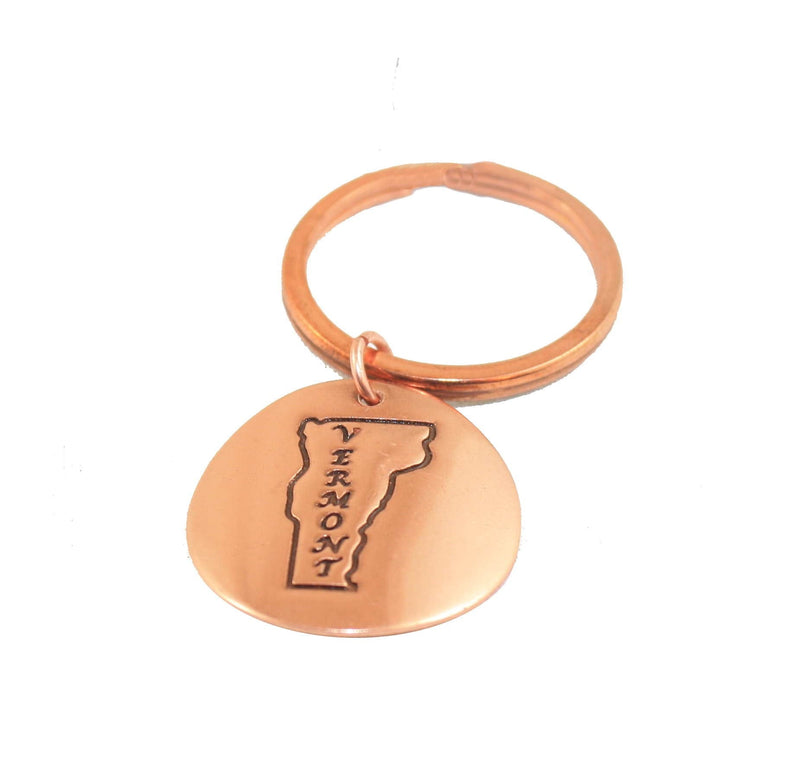 Vermont Key Ring Medallion - - Shelburne Country Store