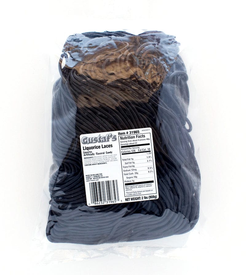 Black Licorice Laces - - Shelburne Country Store