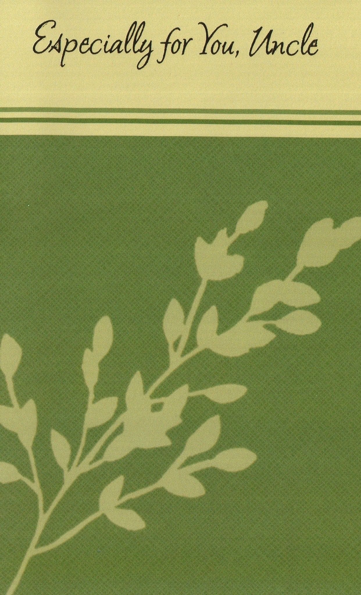 Especially for You, Uncle Birthday Card - Shelburne Country Store