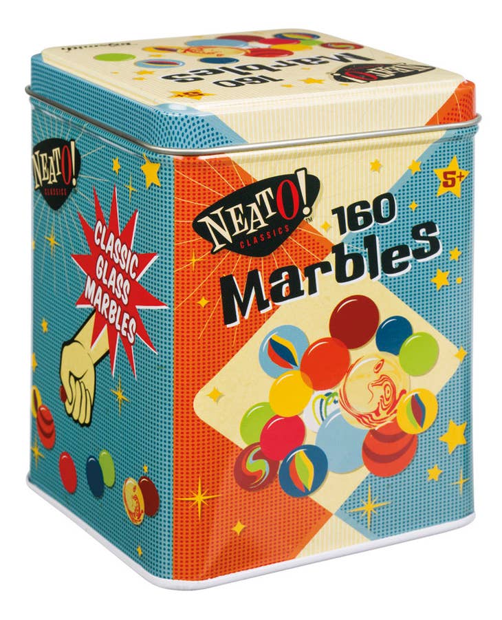 Neato! Marbles In A Tin Box - Shelburne Country Store