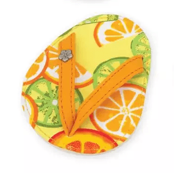 Drinkwear Margarita Flip Flop Coaster - Citrus - Shelburne Country Store