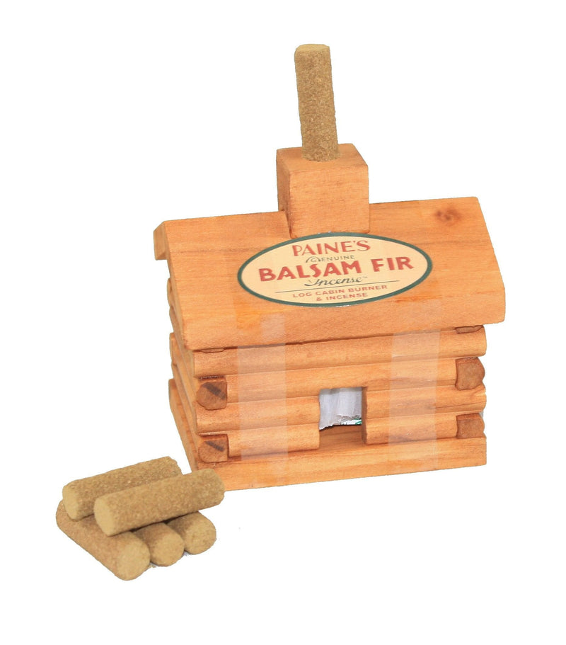 Paine's Cabin Burner With 10 Fir Balsam Incense Logs - - Shelburne Country Store