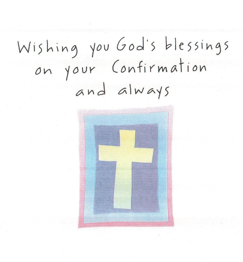 Love Faith Joy Blessings Confirmation Greeting Card - Shelburne Country Store