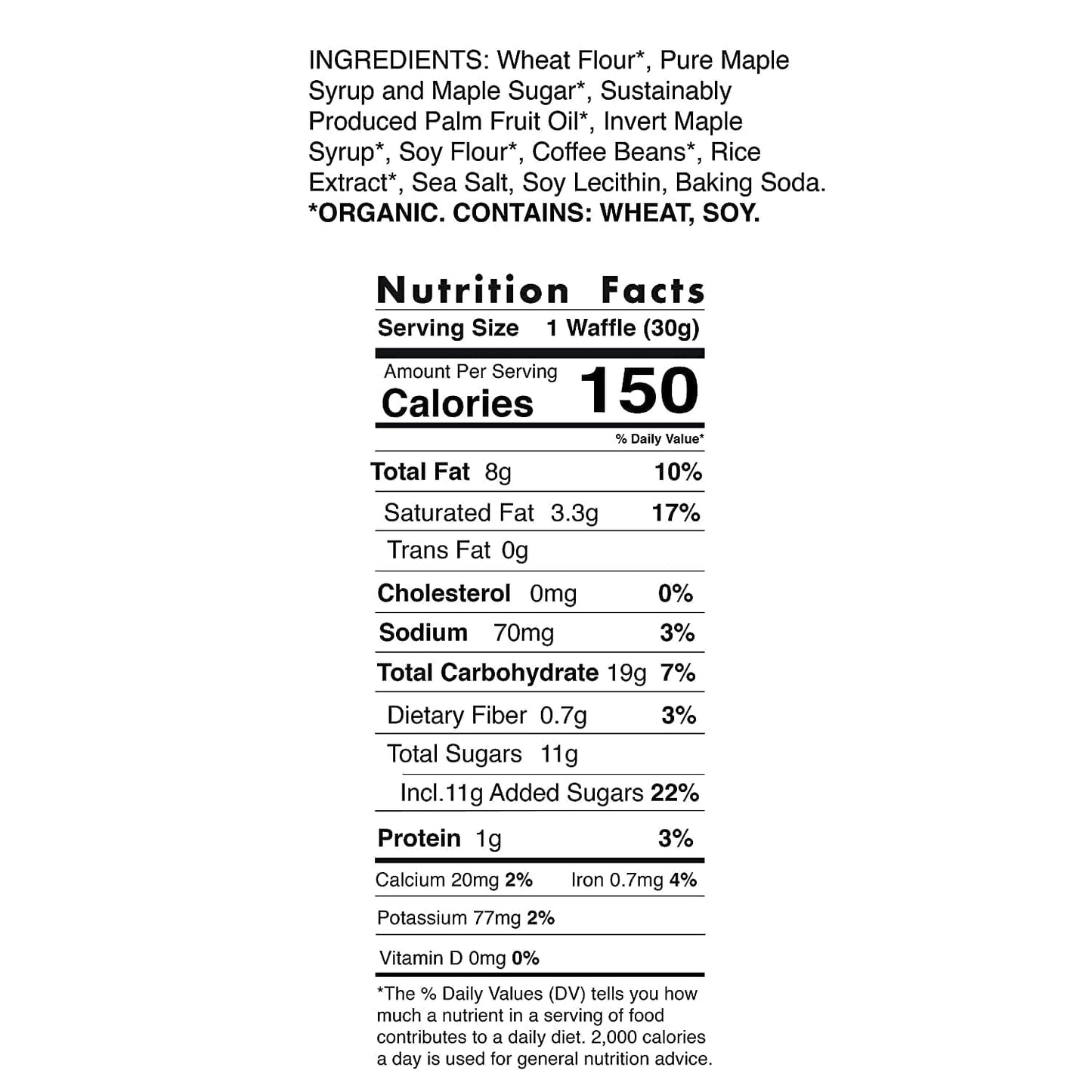 Untapped Coffee Waffle Energy Snack - Shelburne Country Store