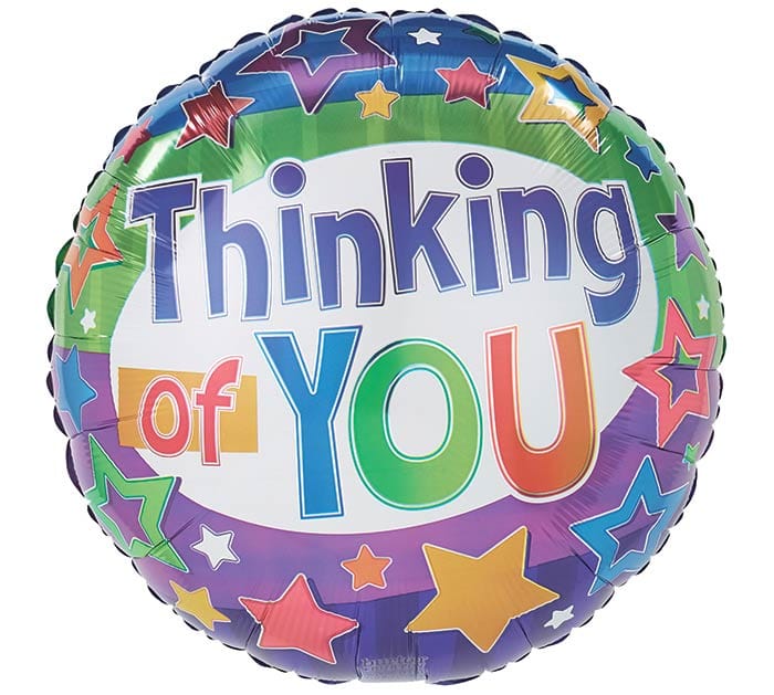 17" Thinking of You Balloon - Shelburne Country Store