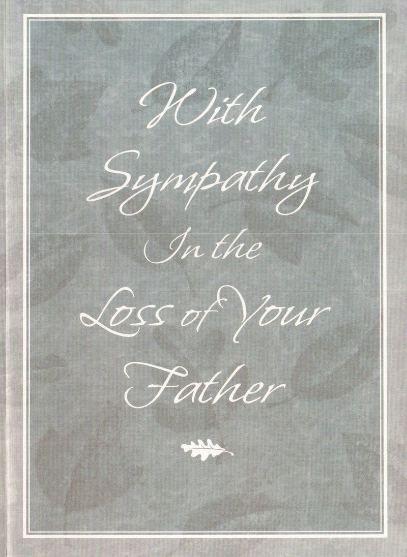 Sympathy Card - Loss of Father - Shelburne Country Store