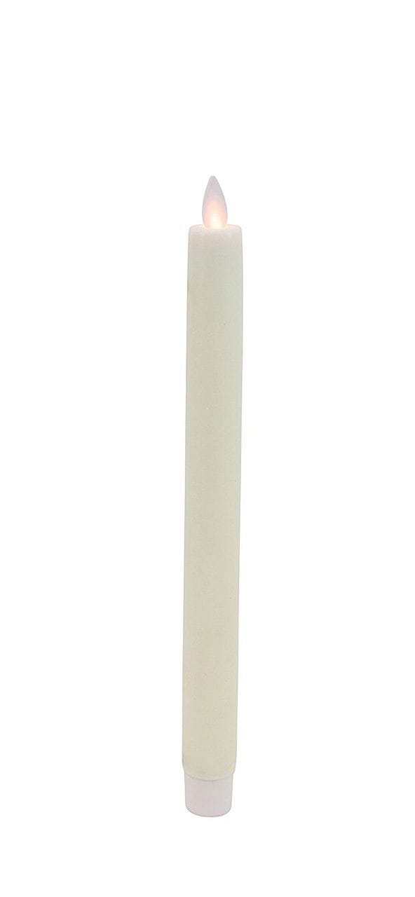 Flameless 10 inch Taper Ivory - Shelburne Country Store