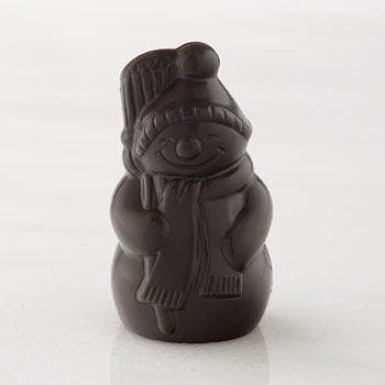 Lake Champlain Dark Chocolate Snowman Placesetting - Shelburne Country Store