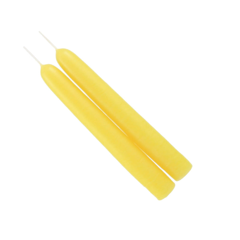 Mole Hollow Taper Pair (Sun Yellow) - - Shelburne Country Store