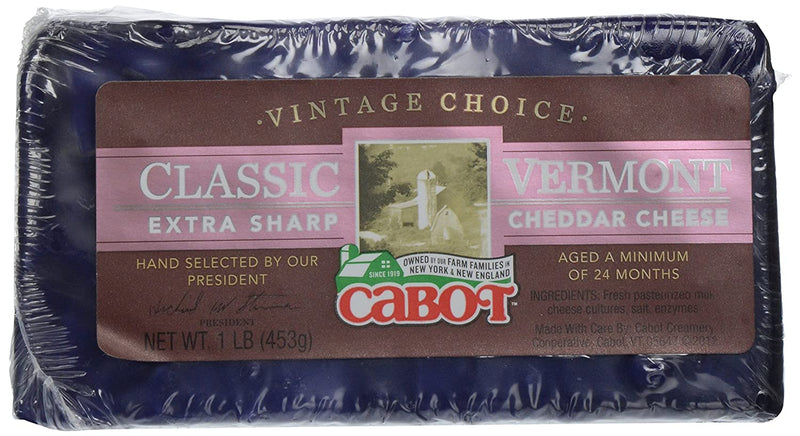 Cabot Vintage White Cheddar - 16 Ounce - Shelburne Country Store