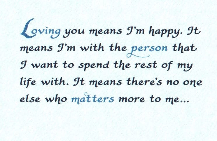 On Our Anniversary Loving You Means Everything - Shelburne Country Store