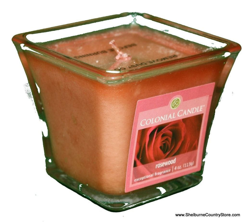 Flared Square Jar Candle - - Shelburne Country Store