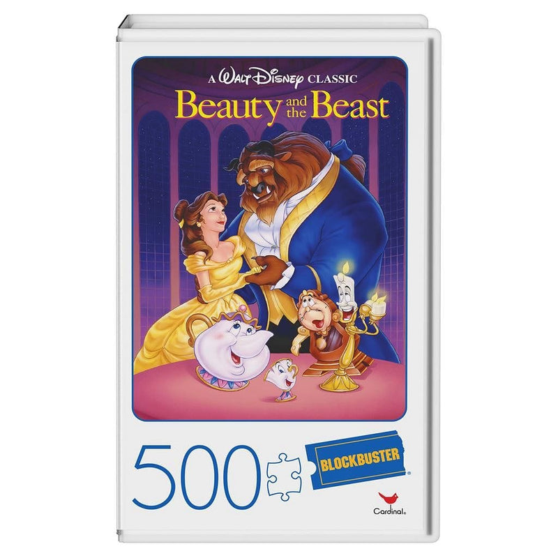500-Piece Blockbuster Jigsaw Puzzle, Beauty and the Beast - Shelburne Country Store