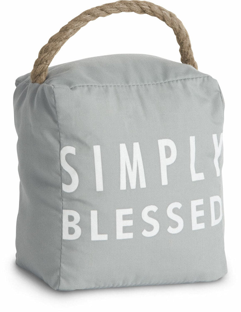 Simply Blessed  Door Stopper - Shelburne Country Store