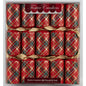 Winter Tartan Crackers S/10