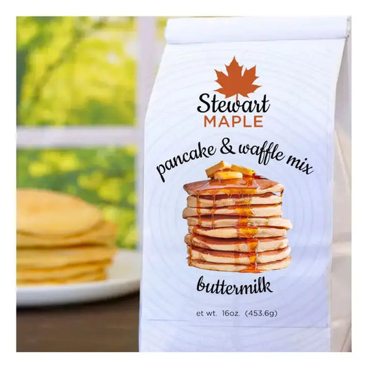 Stewart Maple Buttermilk Pancake & Waffle  Mix - Shelburne Country Store