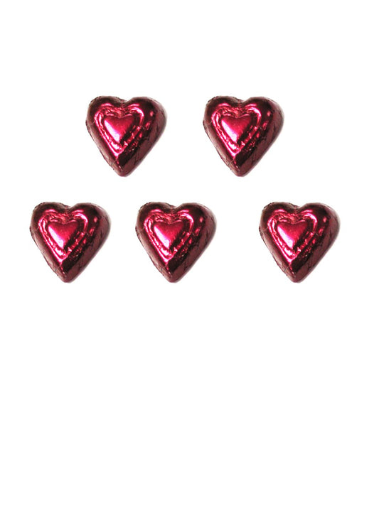 Burgundy Hearts - Dark Chocolate 72% -