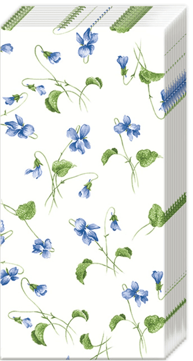 Pocket Tissues Pack of 10 Viola Riviniana - Shelburne Country Store