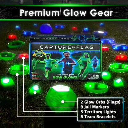 Capture the Flag Glow in Dark Outdoor Game