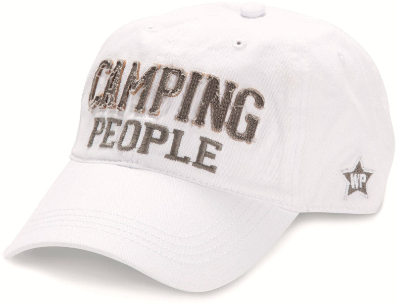 Camping People White Hat - Shelburne Country Store