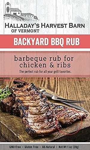 Halladay's Backyard BBQ Rub For Chicken and Ribs - Shelburne Country Store