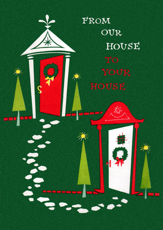 From Our House to Your House Card - Box Set of 10