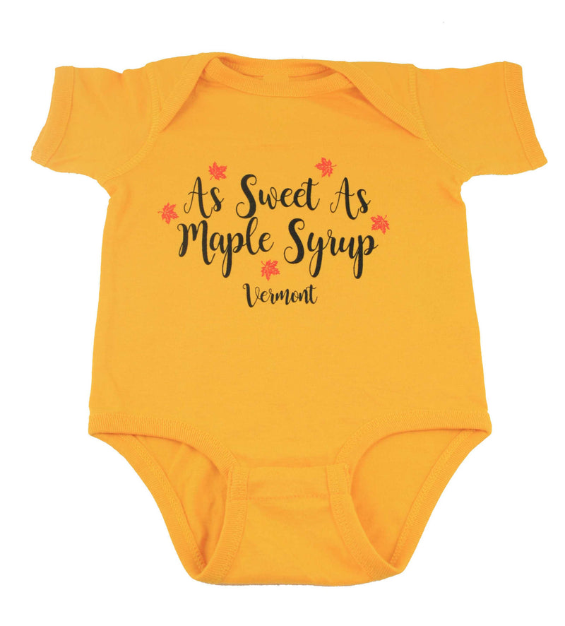 'As Sweet as Maple Syrup' Bodysuit - - Shelburne Country Store