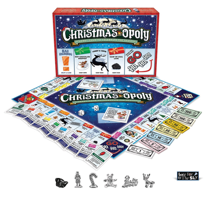 Christmas-Opoly Board Game - Shelburne Country Store