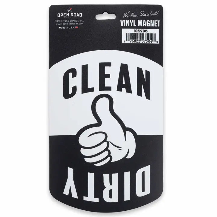 Clean or Dirty Vinyl Magnet - Shelburne Country Store