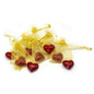 Red Glass Hearts / Charm - 1" - Shelburne Country Store