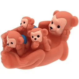 Monkey Family  Bath Toys - Shelburne Country Store