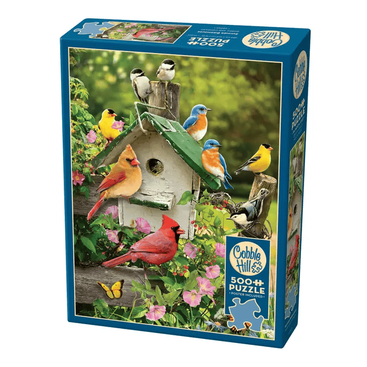 Summer Birdhouse - 500pc Puzzle - Shelburne Country Store