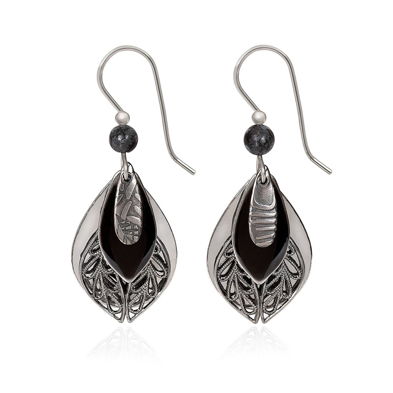 Layered Shapes with Filigree Earrings - Shelburne Country Store