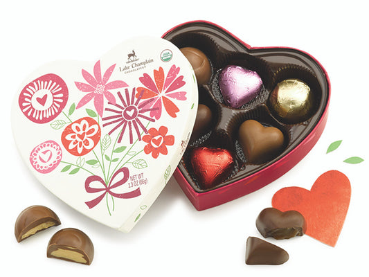 Lake Champlain Assorted Heart 6 Pc