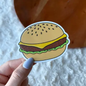 Cheeseburger Sticker - Shelburne Country Store