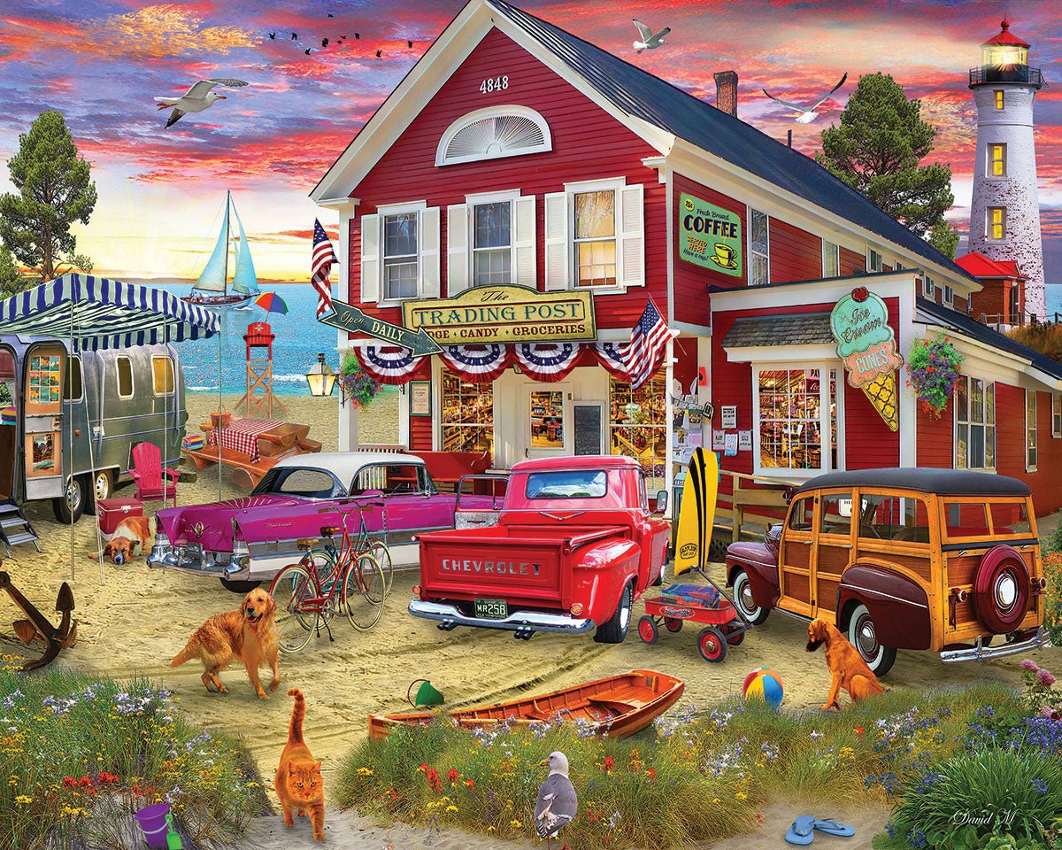 The Trading Post Puzzle - 1000 Piece - Shelburne Country Store