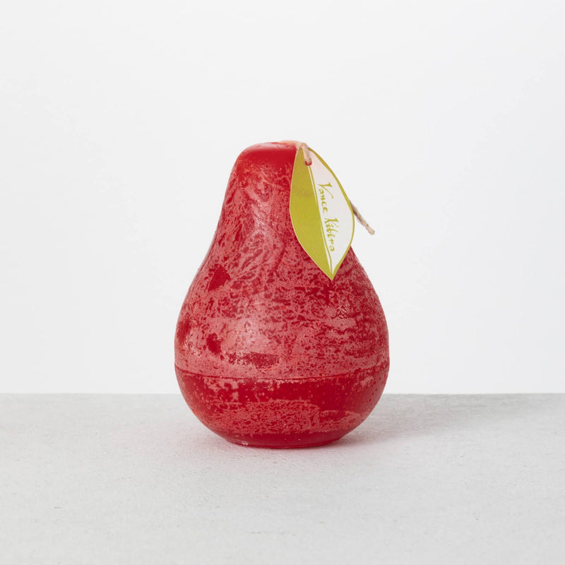 Timber Pear Candle (3" x 4") - Cranberry - Shelburne Country Store