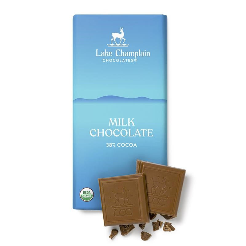 Lake Champlain Chocolate Organic 3 oz. Bar - - Shelburne Country Store