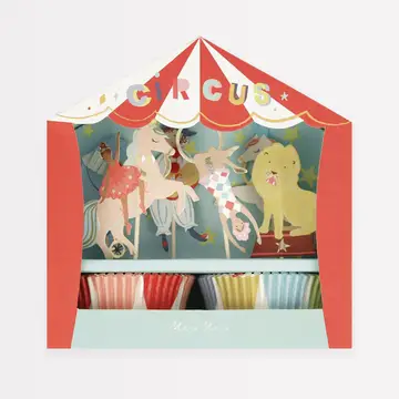 Circus Cupcake Set