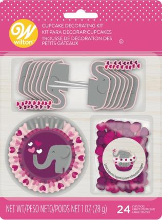 Valentine Elephant Cupcake Kit - Shelburne Country Store