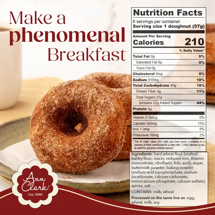Ann Clark Cinnamon Sugar Doughnut Mix